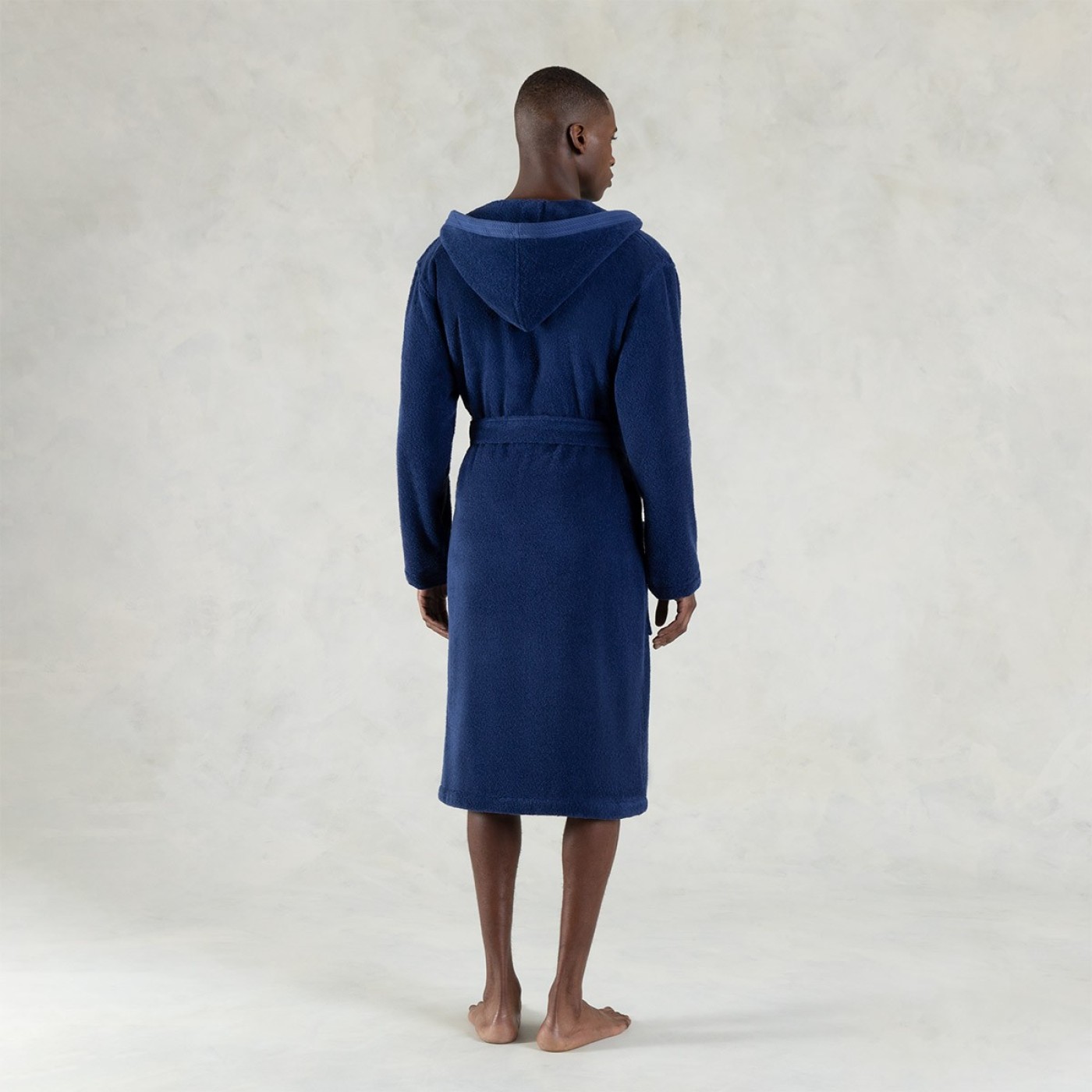 Polo Player Marine Bath robe, S/M image 3