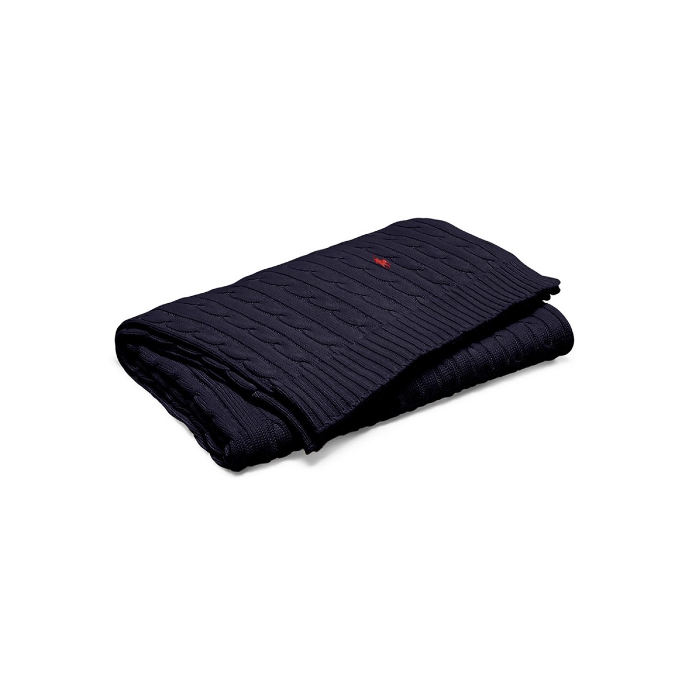 Cable Navy Throw image 2