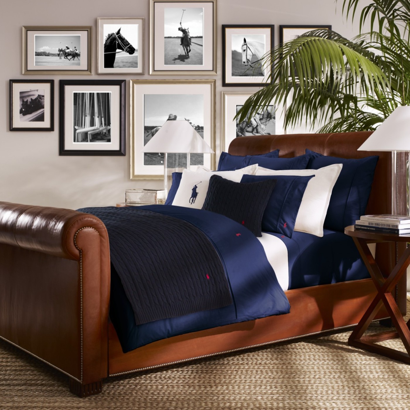 Cable Navy Throw image 4