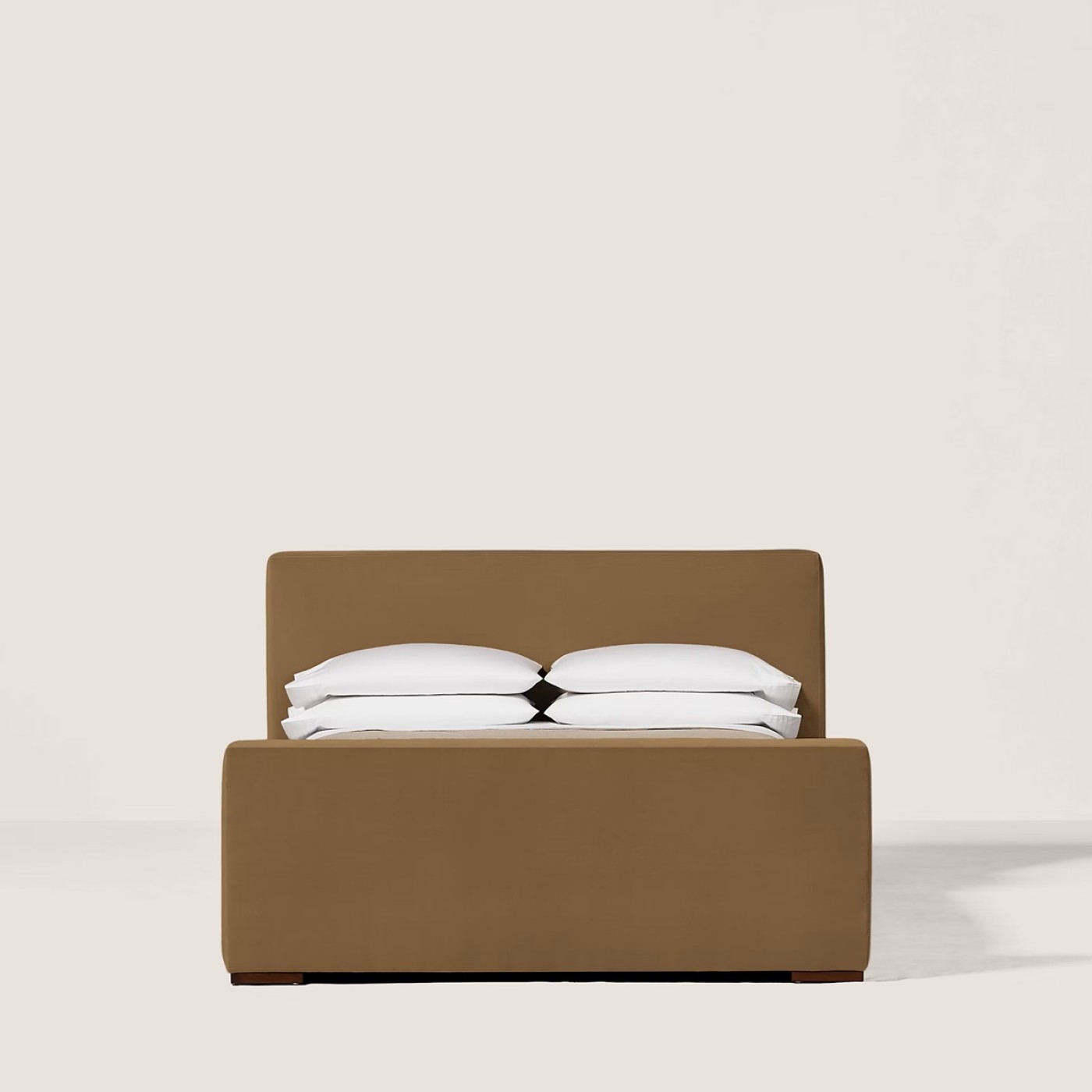 Desert Modern Upholstered Bed, Queen Size