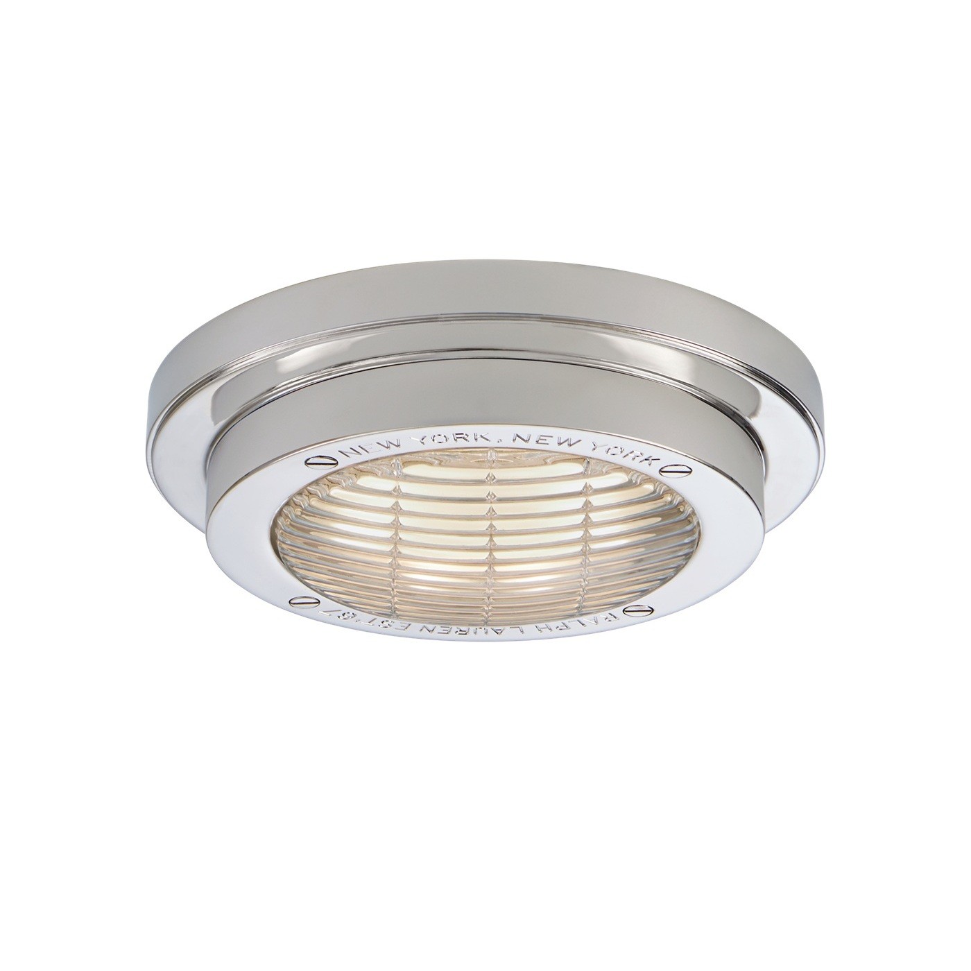 Grant 6.25" Solitaire Flush Mount (PN)