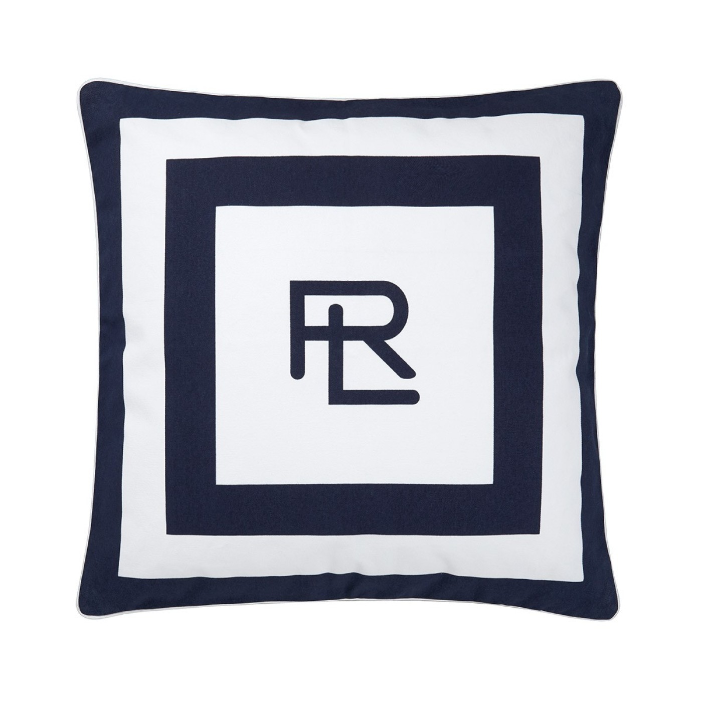 Holton Navy Throw Pillow