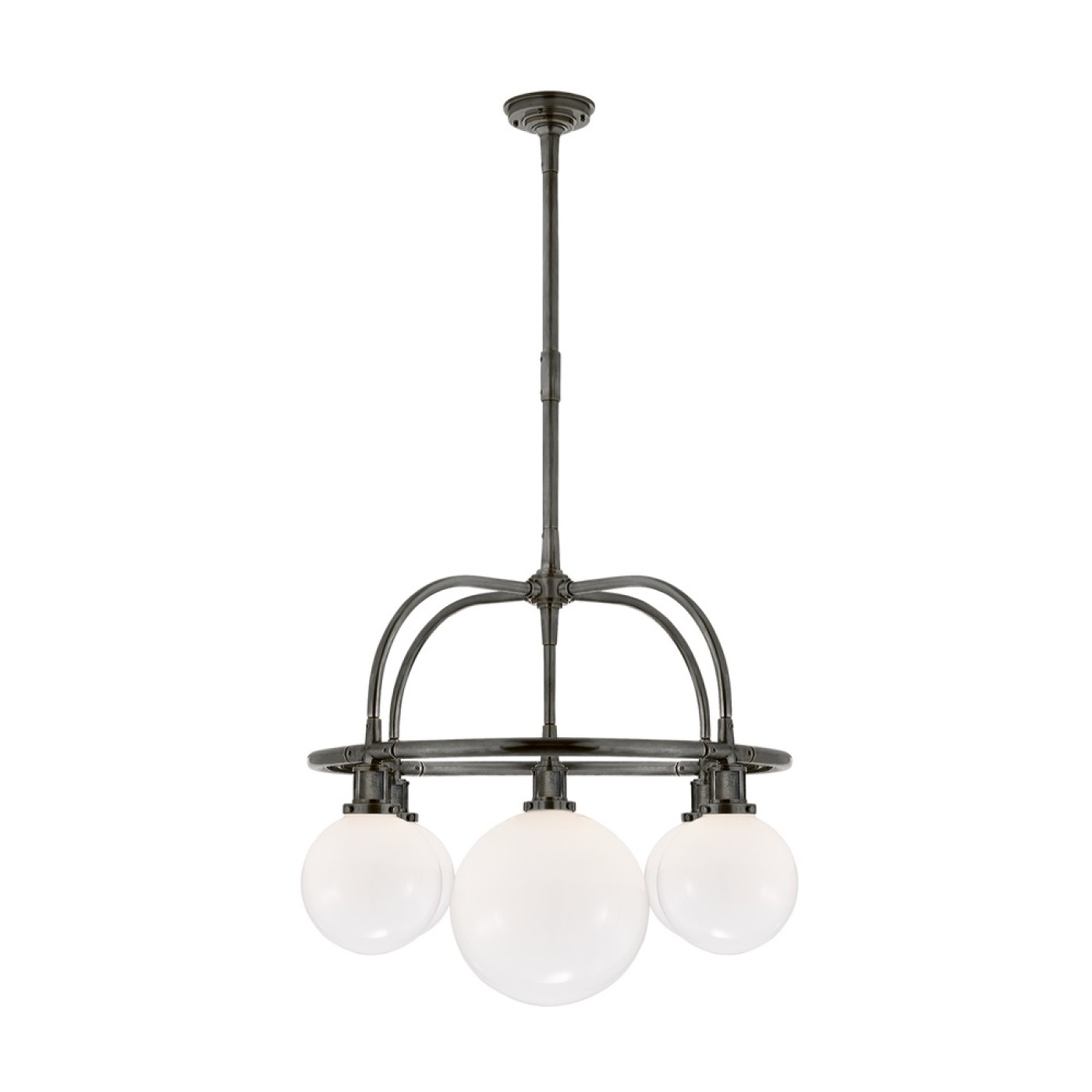 McCarren Single Tier Chandelier (BRZ)