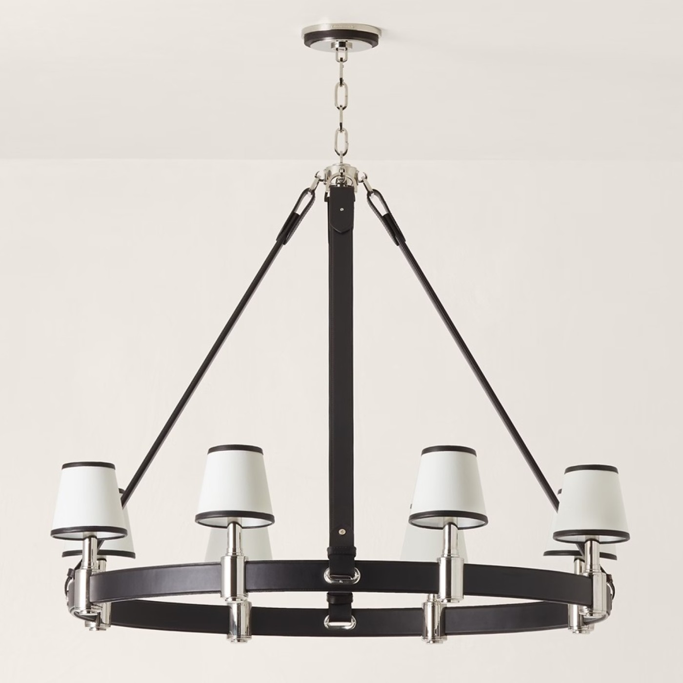 Riley Large Ring Chandelier (PN/CHC)