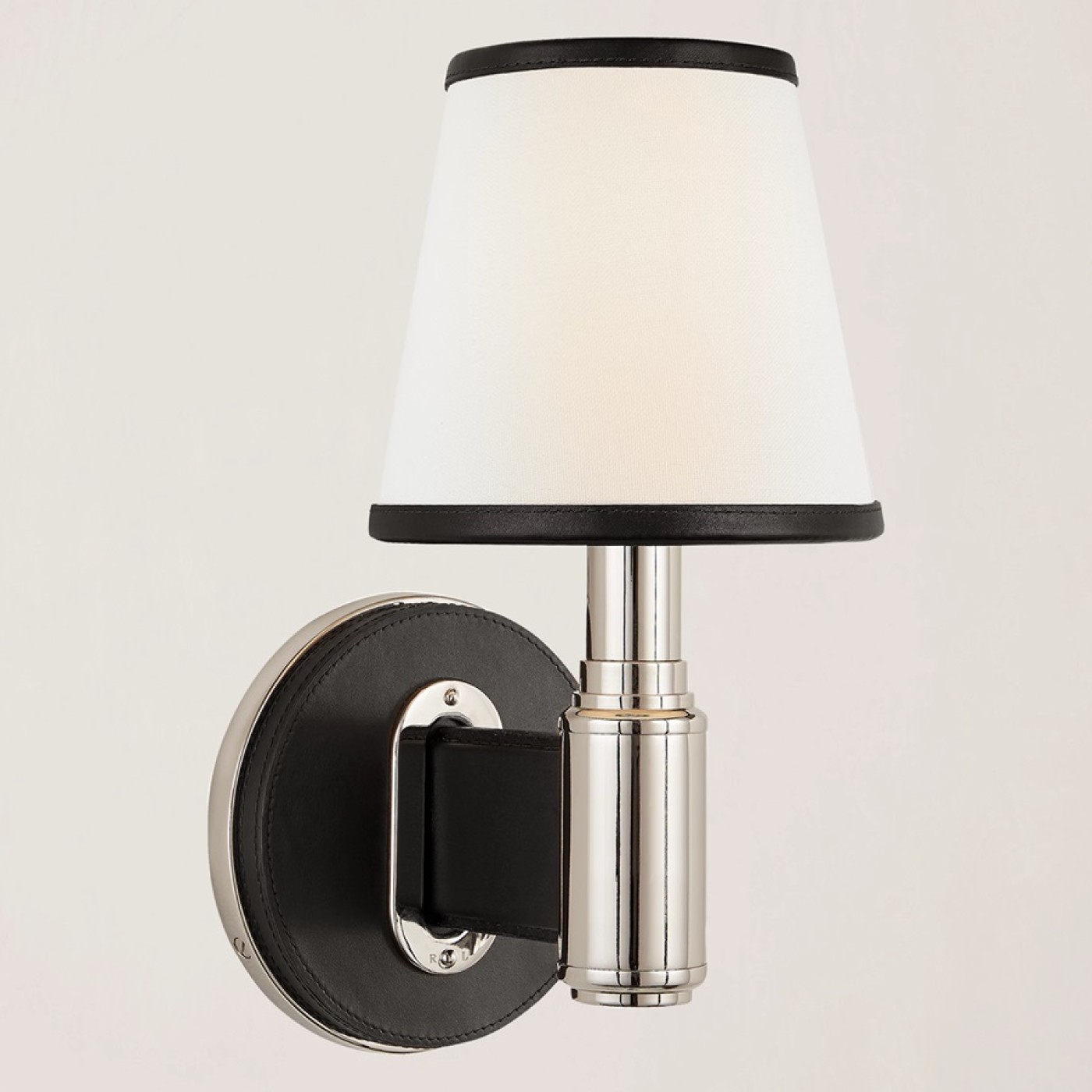Riley Single Sconce (PN/CHC)