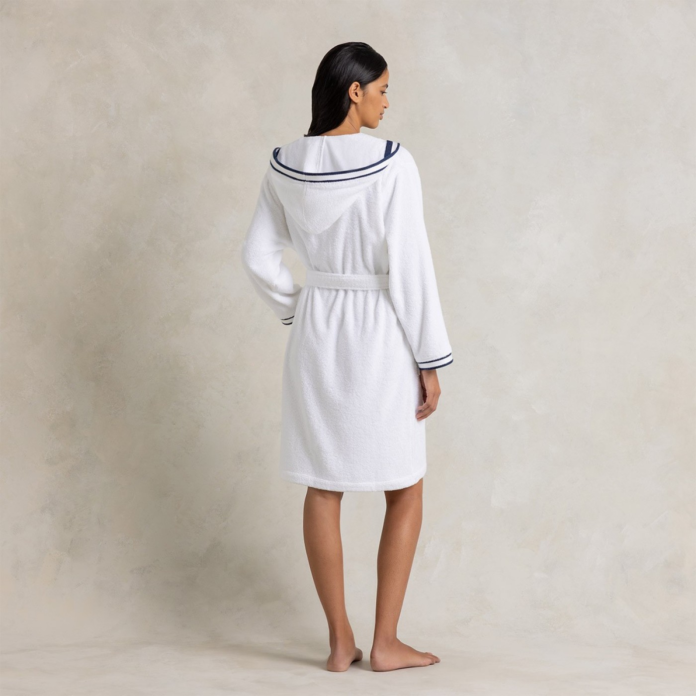 Rylan Navy Bath Robe, M image 2