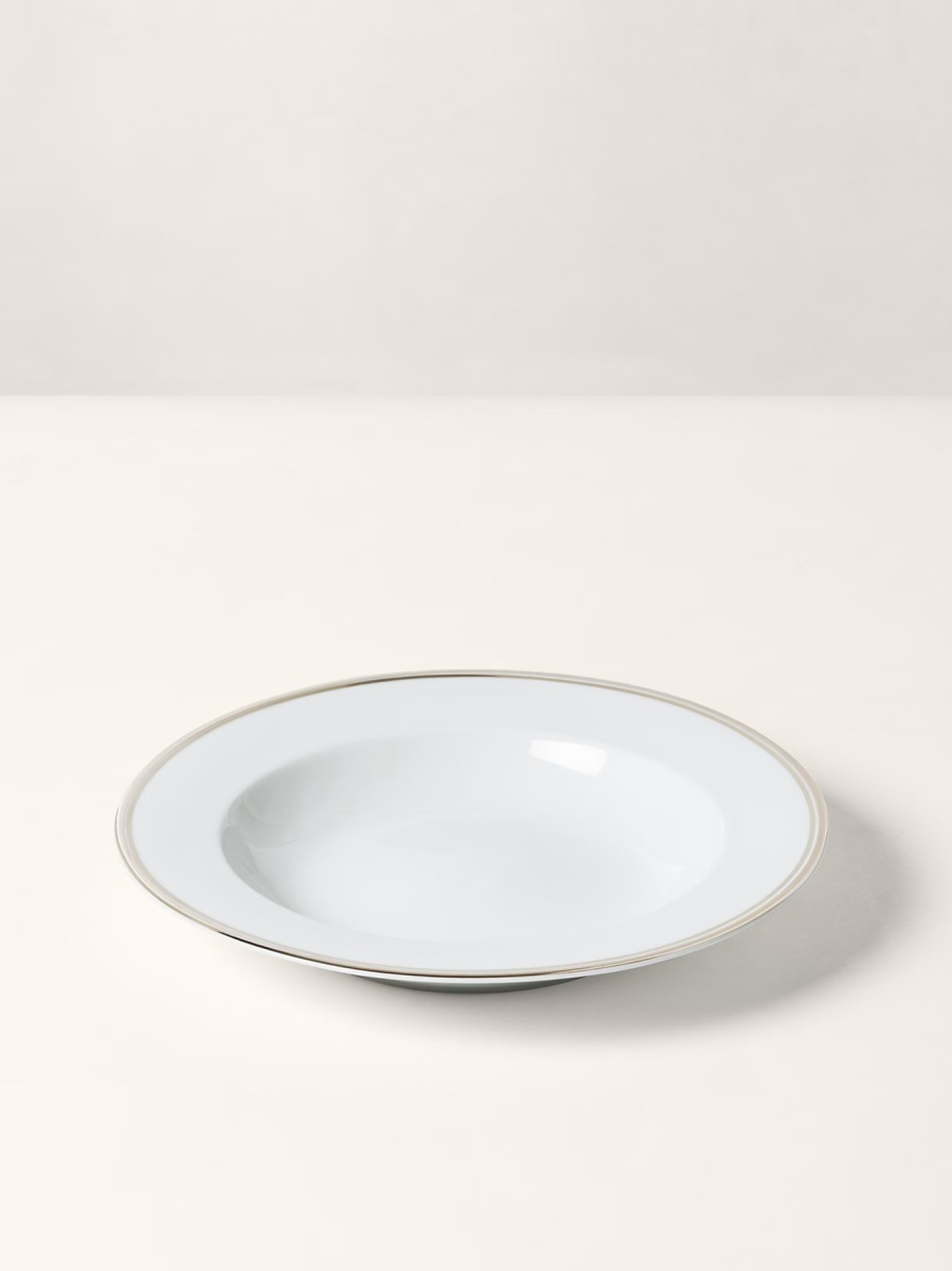 Wilshire Soup Bowl Silver/White image 2
